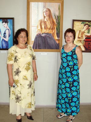 Седьмая персональная выставка живописи Вероники Суровцевой. Фото 3.